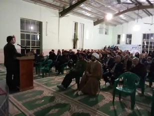 حضور سردار زارع کمالی در جمع بسیجیان ابرکوه