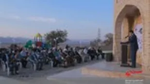 افتتاح بوستان مرحوم کاشانی در روستا علی آباد لوله با اعتبار ۲۲۰ میلیون تومان