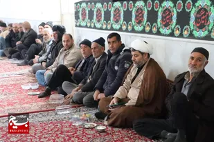 مراسم بزرگداشت شهید امنیت حمامیان در روستای فرومد میامی+ تصاویر