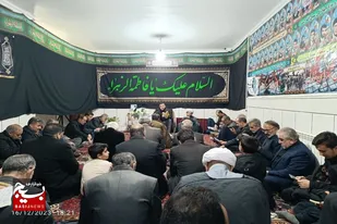 از برپایی مراسم عزای فاطمیه تا تشییع پیکر شهید گمنام در سرخه