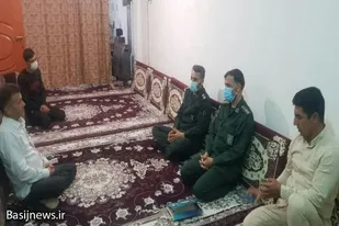 دیدار جانشین فرمانده سپاه فامنین با خانواده&zwnj;های شهدا