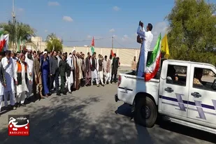 حمایت فنوجی ها از مردم مظلوم فلسطین و غزه