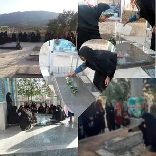 برگزاری مراسم میهمانی لاله ها در بخش ارمند