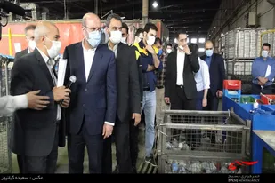 بازدید سردار دهقان از کارخانه کنترل گاز اکباتان همدان