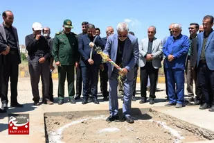 عملیات ساخت ۳۶۰ واحد منازل سازمانی سپاه در همدان کلید خورد