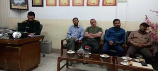 جلسه شورای حوزه مقاومت بسیج روح الله برگزار شد