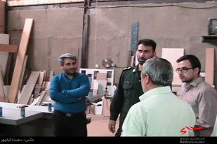 بازدید مسئول بسیج اصناف استان همدان از واحدهای تولیدی فامنین