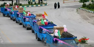 توزیع جهیزیه اهدایی خیریه آبشار عاطفه&zwnj;ها بین نوعروسان نیازمند معمولان