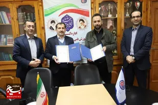 تفاهم نامه هنری اداره کل فرهنگ و ارشاد اسلامی با فنی حرفه ای مازندران