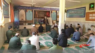 برگزاری نشست سیاسی با حضور کارکنان ناحیه اسفراین