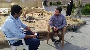 برپایی نمایشگاه هفته دفاع مقدس در بوستان مهرگان