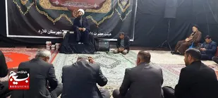 مراسم عزاداری شهادت کوثر قرآن در فلارد