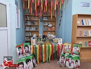 برپایی نمایشگاه هفته دفاع مقدس در پایگاه فاطمه الزهرا(س) بنه گز؛ روایتی ملموس از رشادت&zwnj;ها