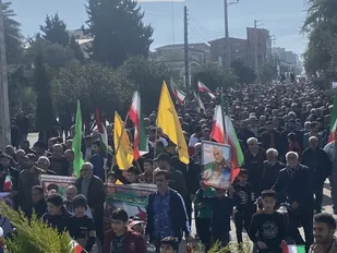 حماسه ماندگار مردم شهرستان مراوه تپه در ۲۲ بهمن