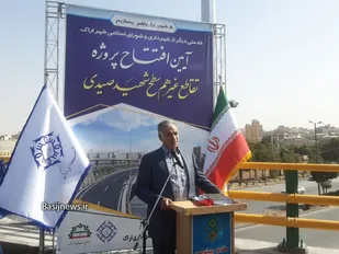 بهره برداری از پروژه راست&zwnj;گرد پل شهید صیدی اراک پس از یک دهه توسط قرارگاه خاتم&zwnj;الانبیاء