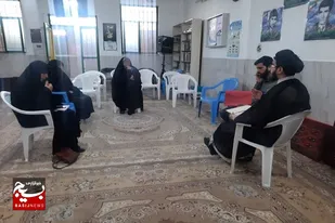 بازرسان تعلیم و تربیت سازمان بسیج مستضعفین در پایگاه حضرت فاطمه زهرا (س) سرخه حضور یافتند
