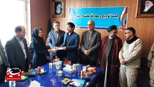 نخستین بخشدار زن استان اردبیل معرفی شد