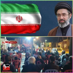 برگزاری مراسم ببعت بارهبر انقلاب با اجتماع مردم شهرزهره هندیجان