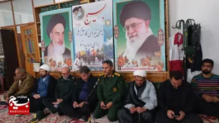 دیدار بسیجیان شهرستان فاروج با امام جمعه شهرستان فاروج