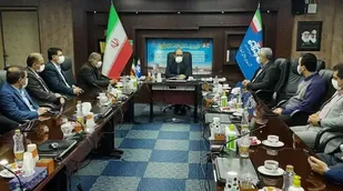 نشست هم اندیشی دکتر علی توشه با مدیر عامل شرکت ملی مناطق نفتخیز جنوب