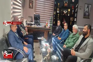 برگزاری نشست تخصصی رئیس هیئت ورزش&zwnj;های جانبازان و توانیابان استان همدان با رئیس اداره ورزش اسدآباد
