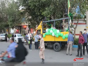 کاروان شادی نوای غدیر در دهاقان