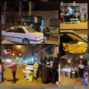 برپایی موکب سردار دلها توسط حوزه پیامبراعظم (ص)راین