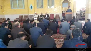 دیدار فرمانده و کارکنان سپاه اسدآباد با امام جمعه