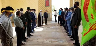 تجدید میثاق بسیجیان مروست با آرمان&zwnj;های شهدا و امام شهدا