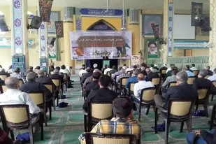 همایش بزرگ تجلیل و تکریم از پیشکسوتان دفاع مقدس و مقاومت شهرستان فسا برگزار شد