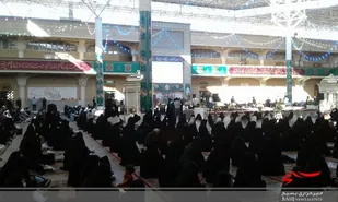 جشن میلاد کریمه اهل بیت در حرم مطهر حضرت معصومه (س)