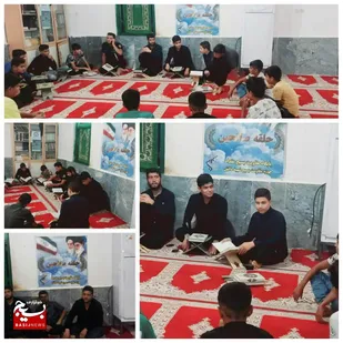 اهدا ثواب قرائت قرآن نوجوانان شوشی به کودکان غزه
