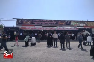 خدمت&zwnj;رسانی ۱۳ ایستگاه&zwnj; صلواتی در شهرستان بهار به زوار اربعین