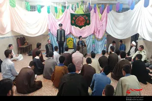 حضور خادمان رضوی در جمع طلاب علوم قرآنی همدان