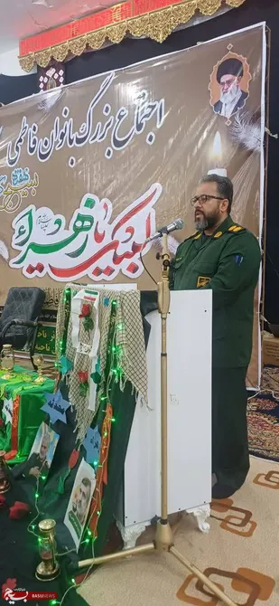 اجتماع بزرگ بانوان فاطمی هویزه؛ تاکید بر نقش زن در پاسداری از ارزش&zwnj;ها
