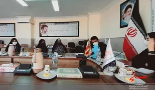 نشست گروه های جهادی فعال ناحیه حضرت امیرالومنین(ع)با قوه قضائیه