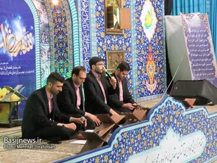 برپایی سومین محفل انس با قرآن کریم سپاه ناحیه مقاومت بسیج نجف آباد