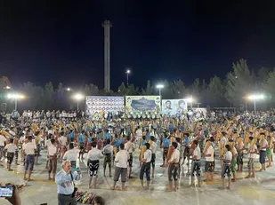 گردهمایی بزرگ باستانی کاران میبد در میدانگاه خورشید پارک غدیر