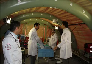 سی و یکمین بیمارستان صحرایی در سیستان و بلوچستان آغاز به کار کرد