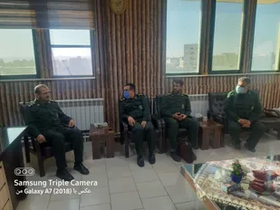 دیدار معاونت اجتماعی سپاه استان با فرمانده سپاه ناحیه شاهرود