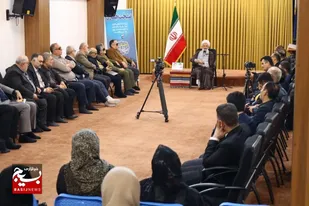 دیدار جمعی از جانبازان بصیر استان مازندران و همسران آنها با نماینده ولی فقیه