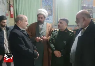 بازدید سردار اوصانلو از محل اسکان اضطراری زلزله در خوی