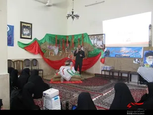 برگزاری روایتگری و یادواره شهدای حلقات صالحین پایگاه زینبیه نهاوند