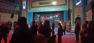 برپایی مراسم عزاداری هیأت یا زهرا بسیج دانشجویی شاهرود