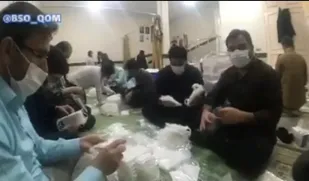 تهیه ۱۵۰ هزار ماسک سه لایه جهت توزیع در بین نیازمندان قم