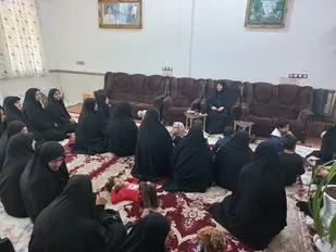 برگزاری نشست بصیرت افزایی با عنوان "سبک زندگی فاطمی " توسط پایگاه مقاومت مائده