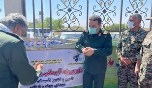 افتتاح ۱۲ پروژه عظیم آبرسانی به ۲۵ روستا به طول ۹۴ کیلومتر در خوزستان