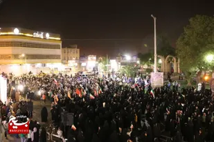 حمایت یکپارچه مردم شوشتراز نیروهای مسلح کشور