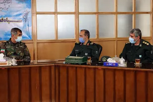 دیدار فرماندهان ارشد سپاه و ارتش در استان فارس
