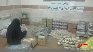 توزیع ۷۰ بسته معیشتی در دومین مرحله رزمایش مواسات و همدلی